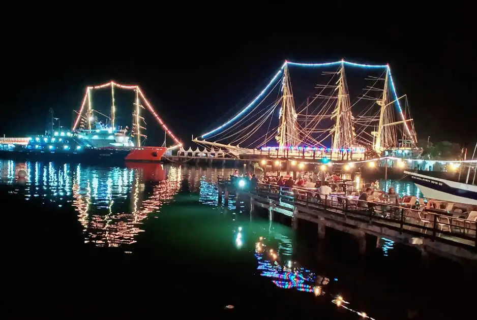 care ombak makassar - tempat nongkrong asyik sambil menikmati sunset di makasar