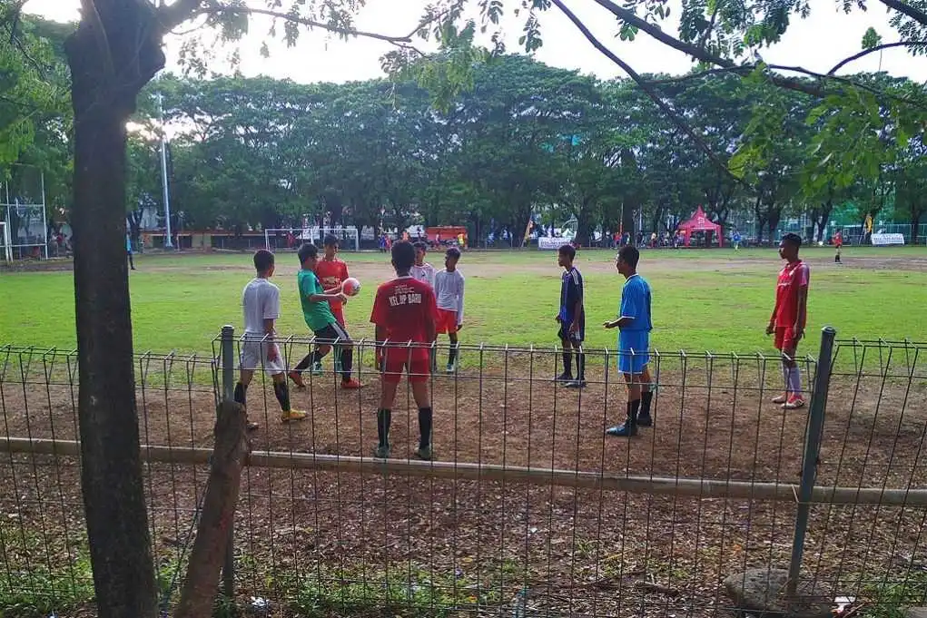 kegiatan di lapangan karebosi makassar