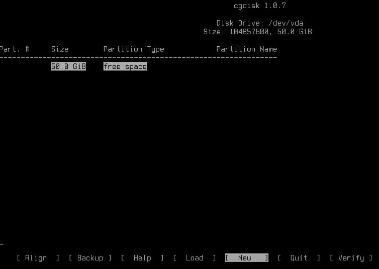 tutorial cgdisk partisi linux