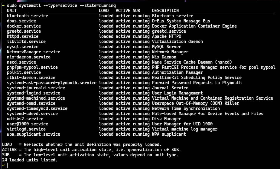 Setup LAMP (Linux, Apache, Mysql, Php) di Nixos