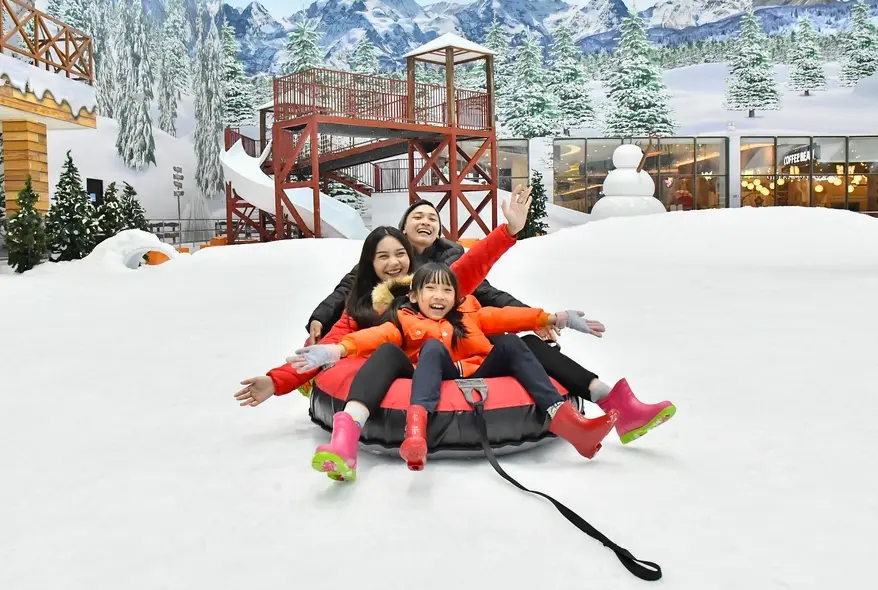 tempat bermain anak di makassar - snow world trans studio makassar